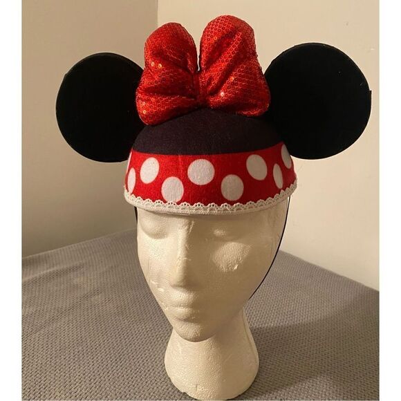 Minnie Mouse Disney Ears Hat child/infant size - Picture 1 of 9